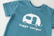 Vintage Camper Stenciled T-shirt